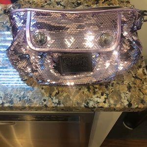 New purple coach purse !!